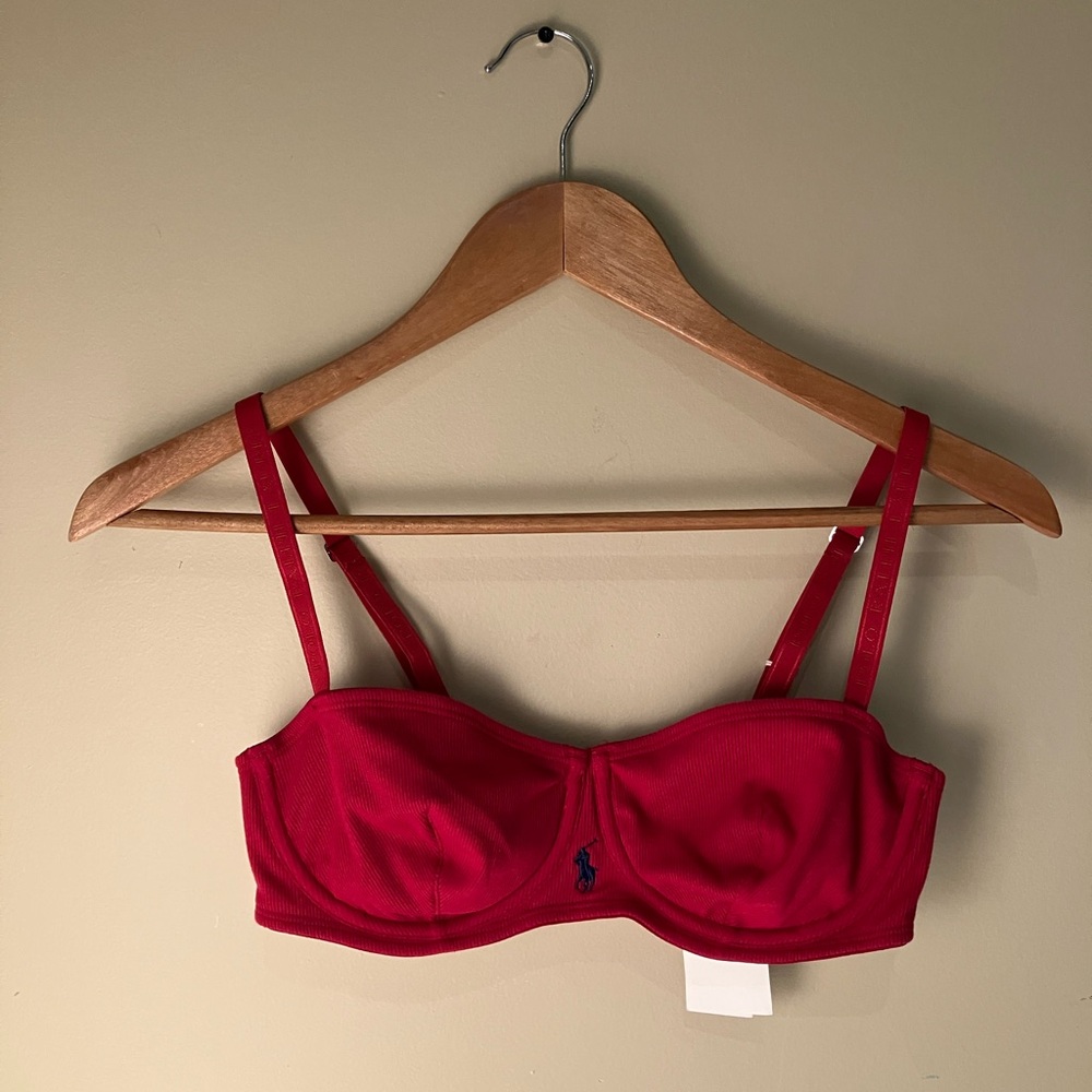 Ralph Lauren Red Women's Bra